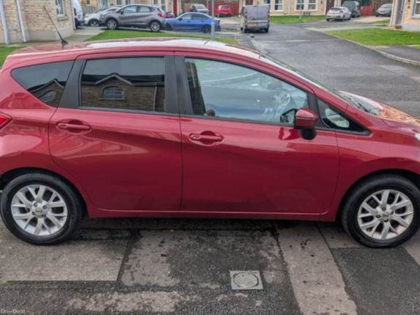 Nissan Note Hatchback, Petrol, 2016, Red