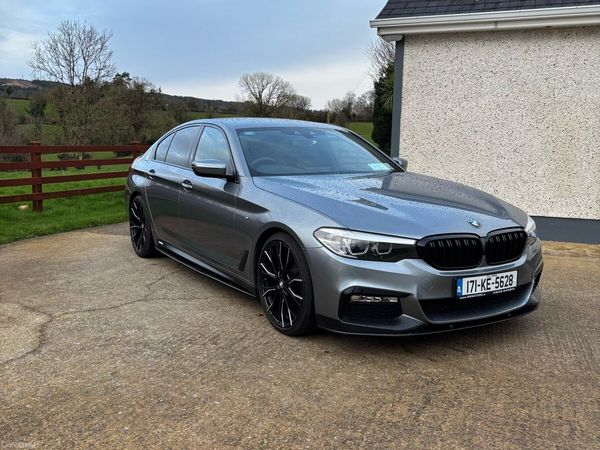 BMW 5-Series Saloon, Diesel, 2017, Grey