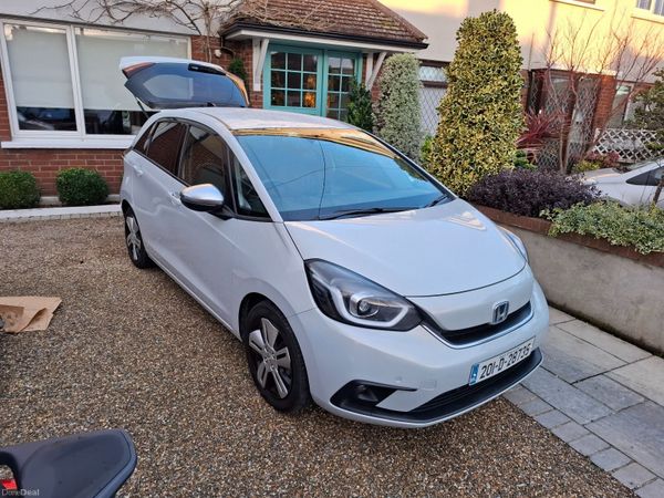 Honda Jazz Hatchback, Petrol Hybrid, 2020, White