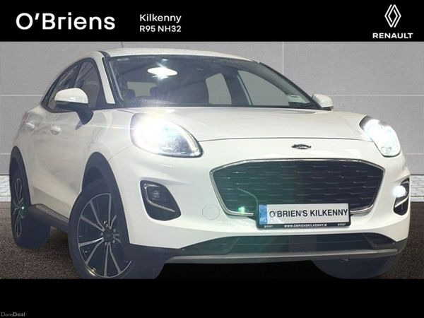 Ford Puma MPV, Petrol Hybrid, 2021, White