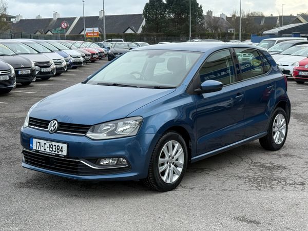 Volkswagen Polo Hatchback, Petrol, 2017, Blue