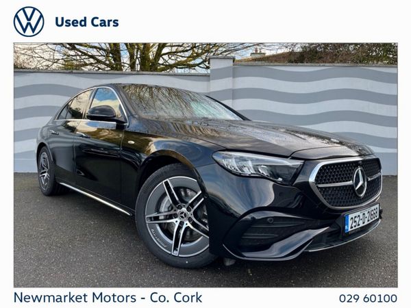 Mercedes-Benz E-Class Saloon, Diesel Plug-in Hybrid, 2025, Black