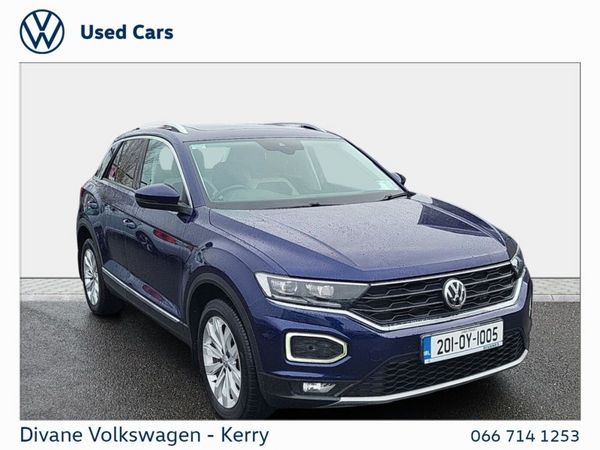 Volkswagen T-Roc SUV, Diesel, 2020, Blue