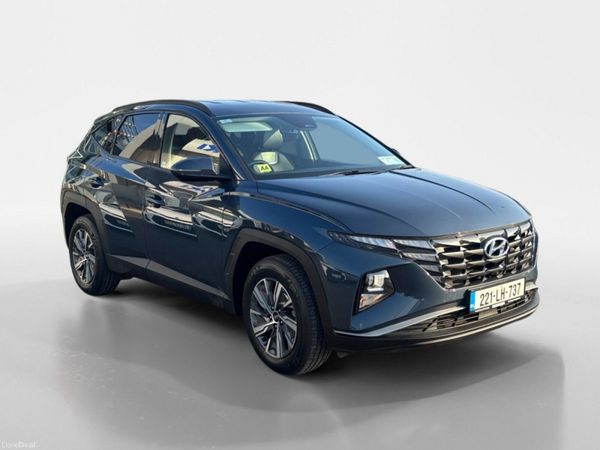 Hyundai Tucson SUV, Petrol Hybrid, 2022, Blue