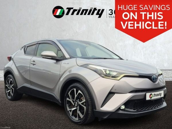 Toyota C-HR SUV, Petrol Hybrid, 2018, Silver
