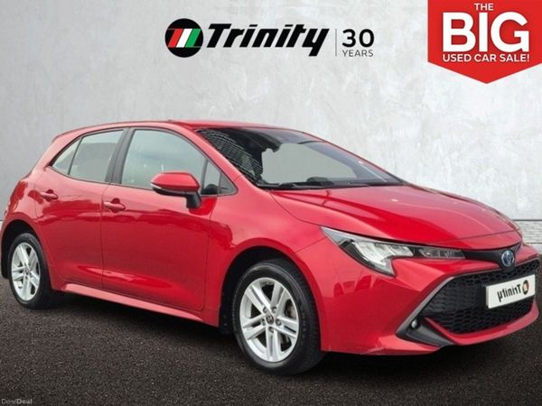 Toyota Corolla Hatchback, Petrol Hybrid, 2022, Red