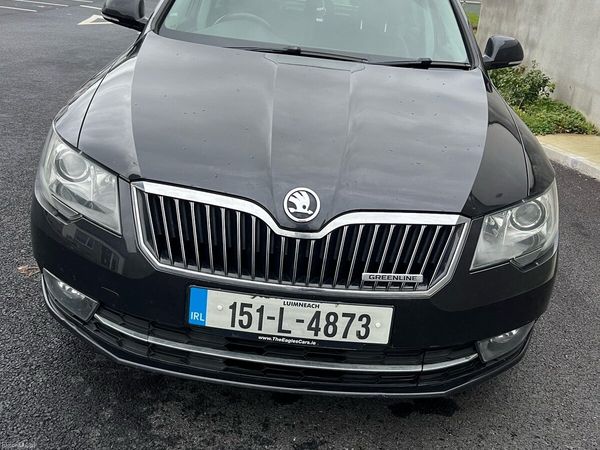 Skoda Superb Hatchback, Diesel, 2015, Black