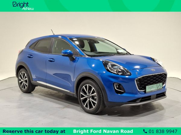 Ford Puma MPV, Petrol Hybrid, 2023, Blue