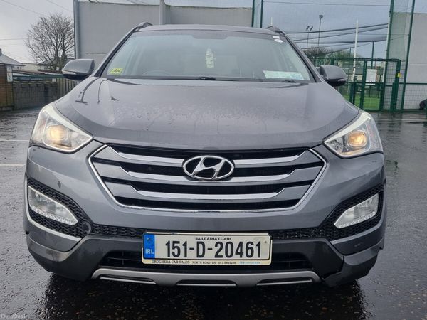 Hyundai Santa Fe SUV, Diesel, 2015, Silver