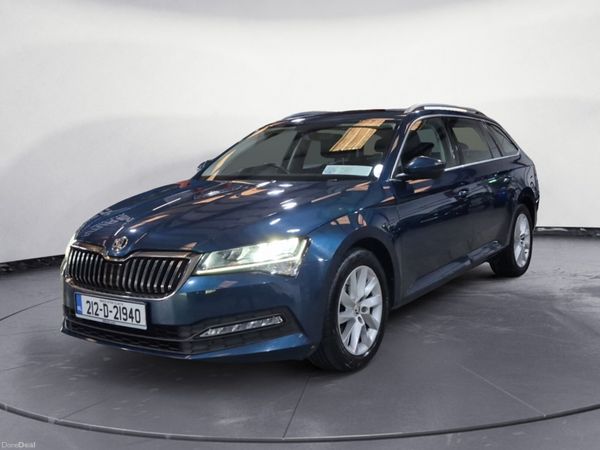 Skoda Superb Estate, Diesel, 2021, Blue