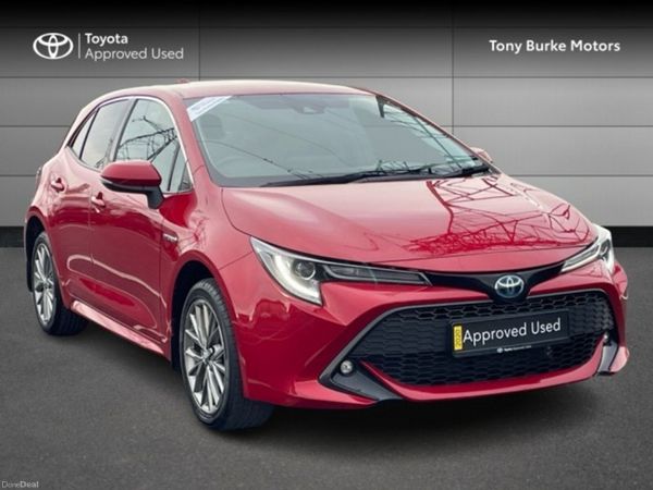 Toyota Corolla Hatchback, Petrol Hybrid, 2020, Red