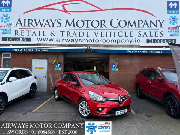 Renault Clio Hatchback, Petrol, 2017, Red