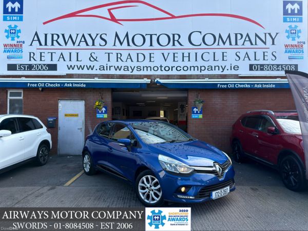 Renault Clio Hatchback, Petrol, 2017, Blue