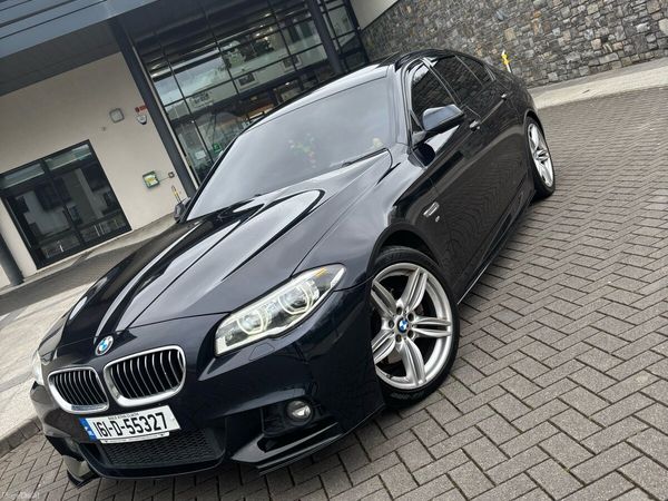 BMW 5-Series Saloon, Diesel, 2016, Black