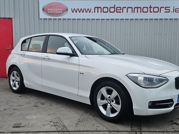 BMW 1-Series Hatchback, Petrol, 2014, White