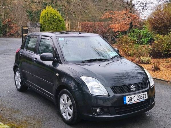 Suzuki Swift Hatchback, Petrol, 2008, Black