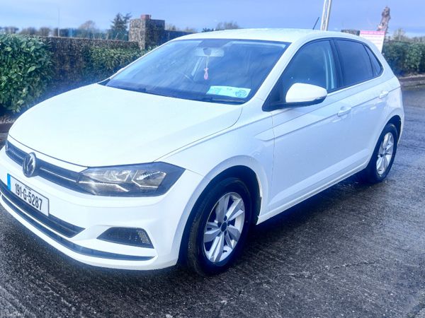 Volkswagen Polo Hatchback, Diesel, 2019, White