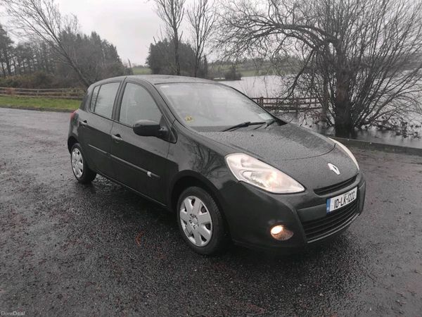 Renault Clio Hatchback, Ethanol Petrol, 2010, Black