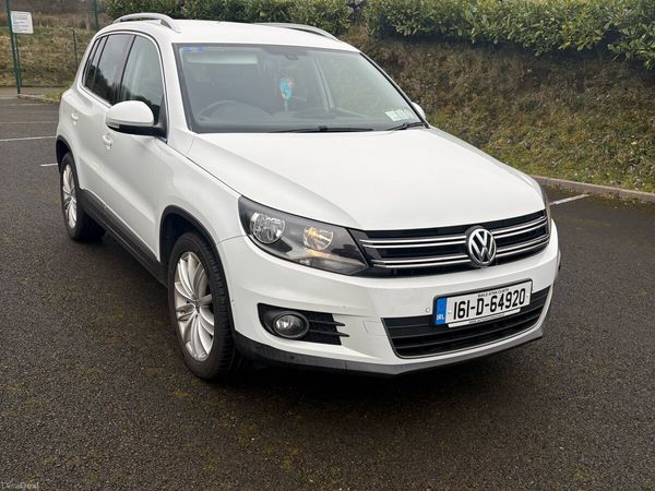 Volkswagen Tiguan SUV, Diesel, 2016, White