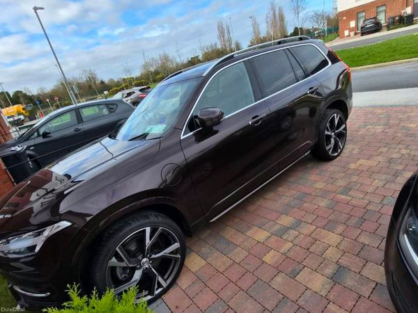 Volvo XC90 SUV, Petrol Plug-in Hybrid, 2018, Bronze