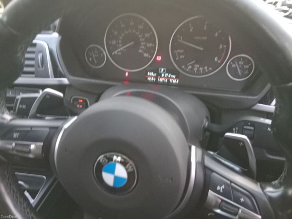 BMW 3-Series Saloon, Diesel, 2017, Blue