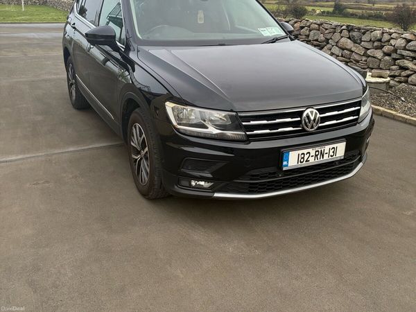 Volkswagen Tiguan SUV, Diesel, 2018, Black