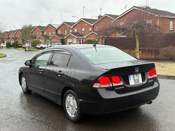Honda Civic Saloon, Petrol Hybrid, 2010, Black