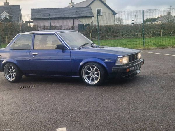 Toyota Corolla Saloon, Petrol, 1983, Blue