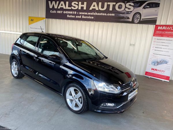 Volkswagen Polo Hatchback, Petrol, 2017, Black