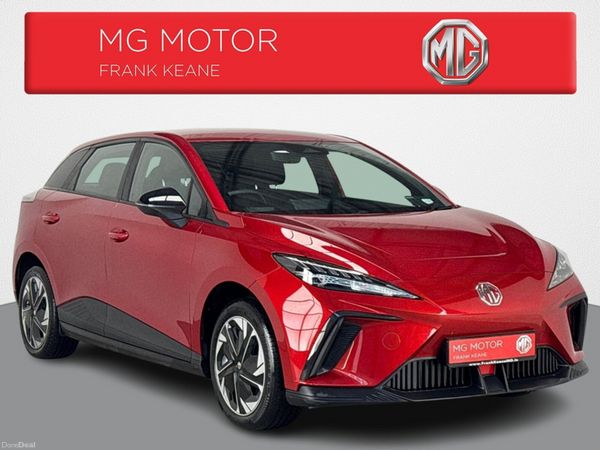 MG 4 Hatchback, Electric, 2023, Red