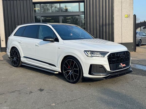Audi Q7 SUV, Diesel Hybrid, 2020, White