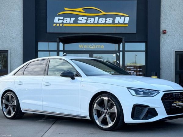 Audi A4 Saloon, Diesel Hybrid, 2022, White