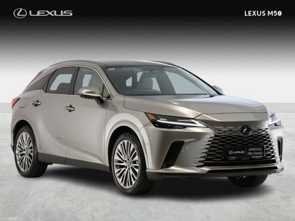 Lexus RX450H+ SUV, Petrol Plug-in Hybrid, 2023, Grey