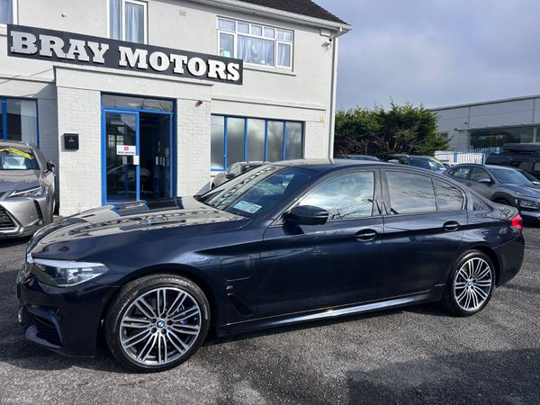 BMW 5-Series Saloon, Petrol Plug-in Hybrid, 2019, Black