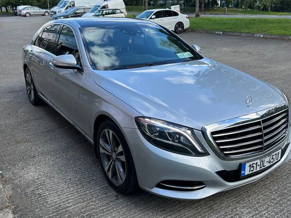 Mercedes-Benz S-Class Saloon, Diesel, 2015, Silver