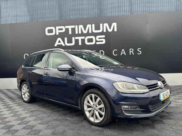 Volkswagen Golf Estate, Petrol, 2015, Blue