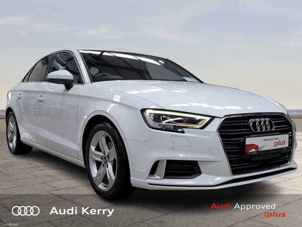 Audi A3 Saloon, Petrol, 2018, White