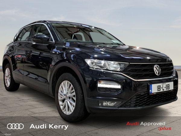 Volkswagen T-Roc SUV, Petrol, 2018, Black