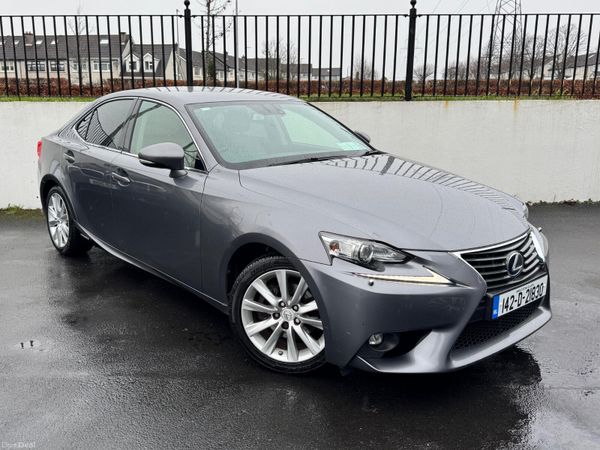Lexus IS Saloon, Petrol Hybrid, 2014, Grey