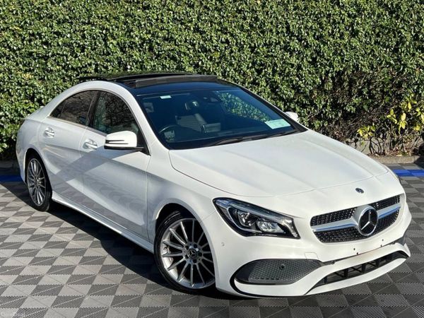 Mercedes-Benz CLA Saloon, Petrol, 2018, White