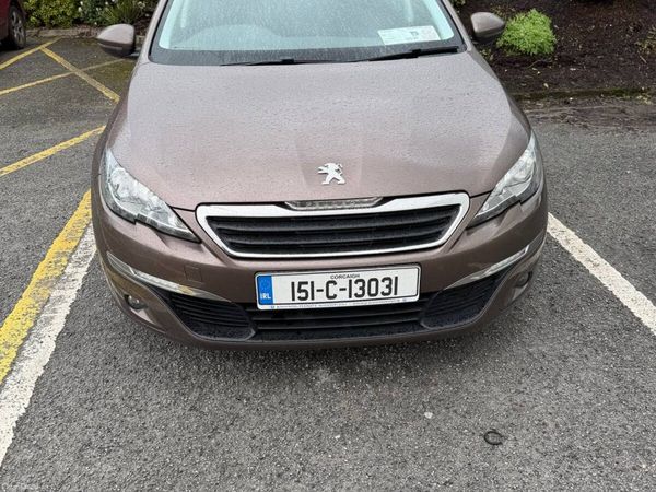 Peugeot 308 Hatchback, Diesel, 2015, Brown