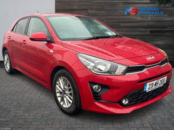 Kia Rio Hatchback, Petrol, 2023, Red