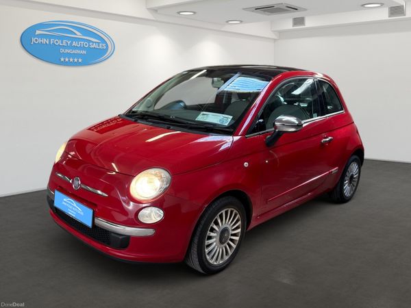 Fiat 500 Hatchback, Petrol, 2012, Red