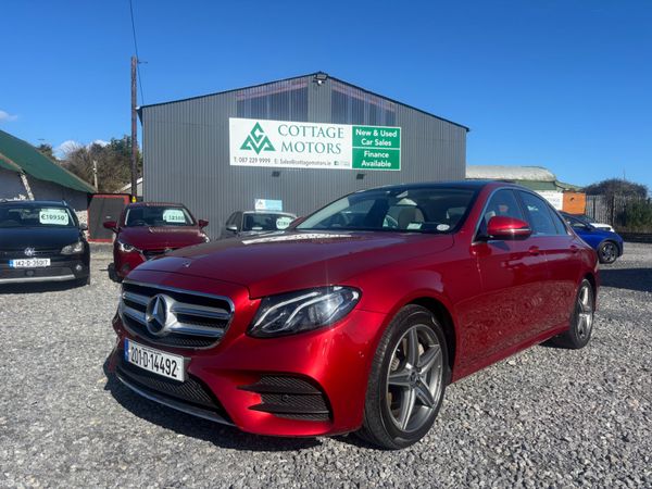 Mercedes-Benz E-Class Saloon, Petrol, 2020, Red