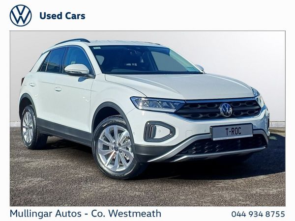 Volkswagen T-Roc SUV, Diesel, 2026, White