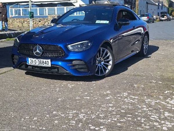 Mercedes-Benz E-Class Coupe, Diesel, 2021, Blue
