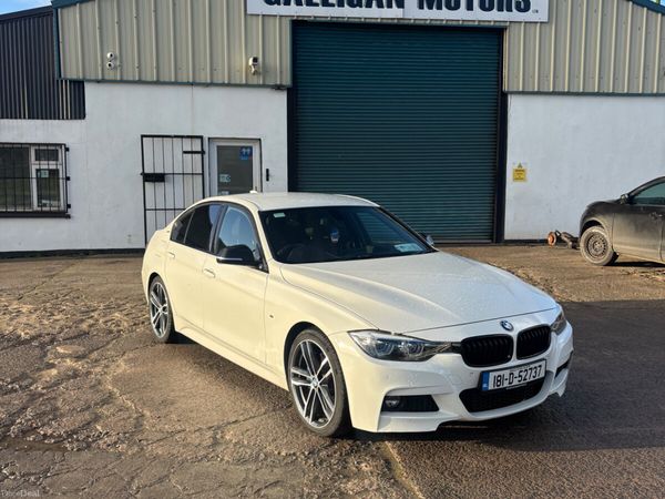 BMW 3-Series Saloon, Petrol Plug-in Hybrid, 2018, White
