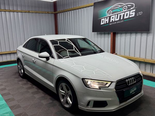 Audi A3 Saloon, Petrol, 2017, White