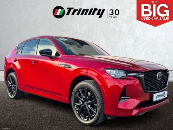 Mazda CX-60 SUV, Petrol Plug-in Hybrid, 2026, Red