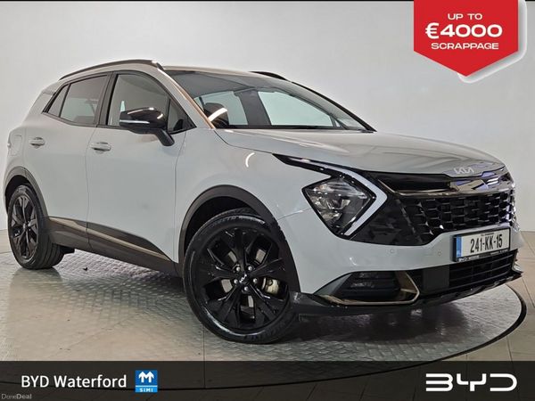 Kia Sportage SUV, Petrol Plug-in Hybrid, 2024, Grey